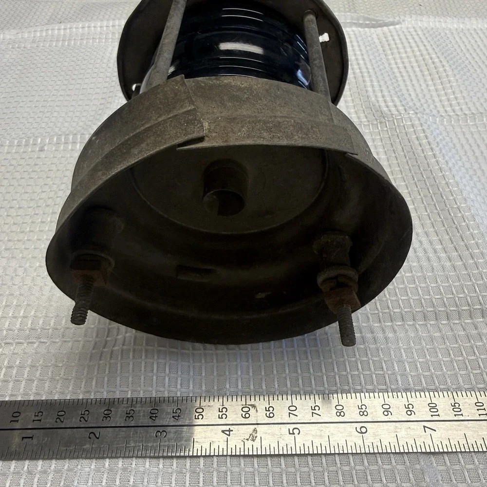 Antique Maritime Blue Fresnel Lens Signal Lantern Nautical Boat‎ Poor Shape
